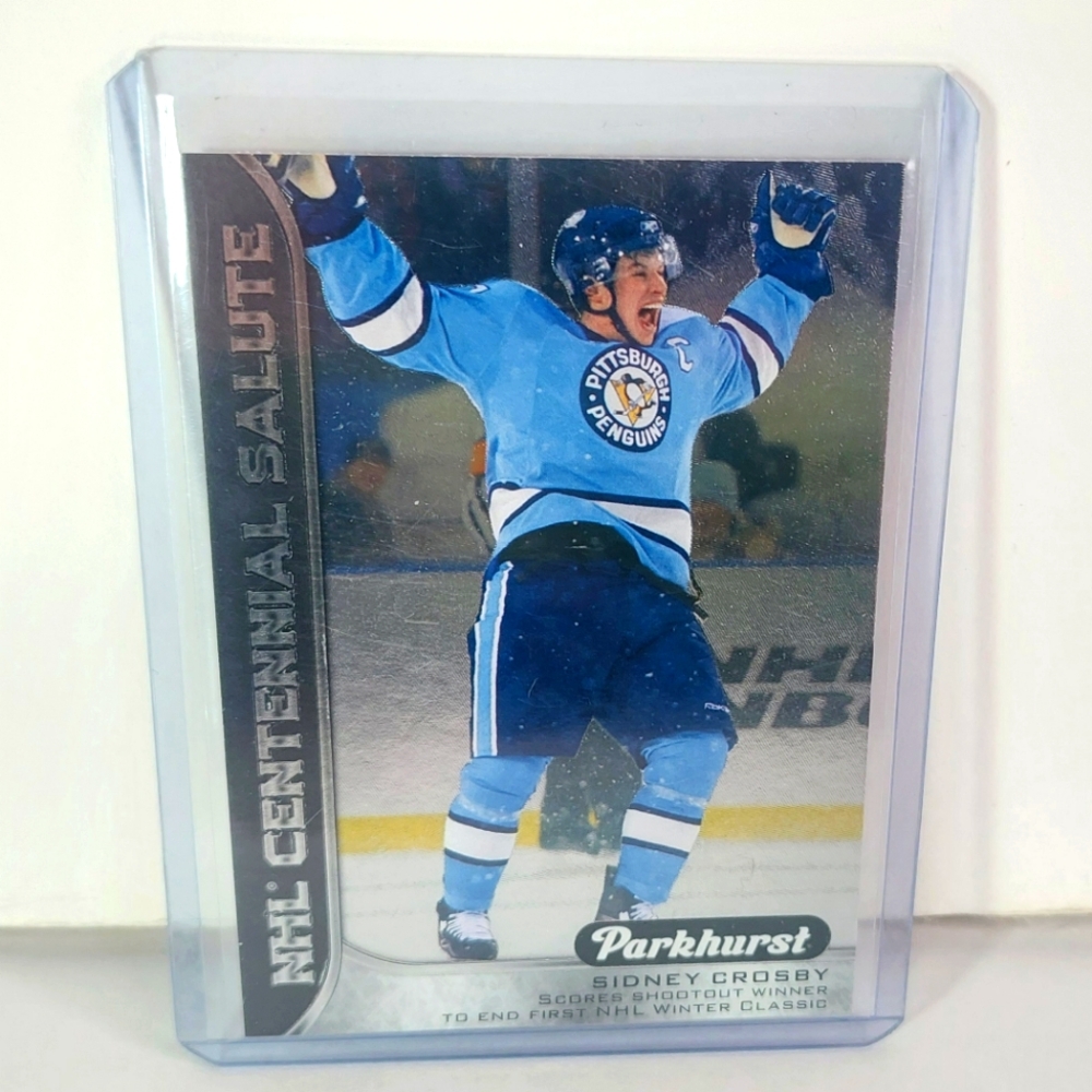 Sidney Crosby NHL Centennial Salute Parkhurst 2016/17 Pittsburgh Penguins S-18